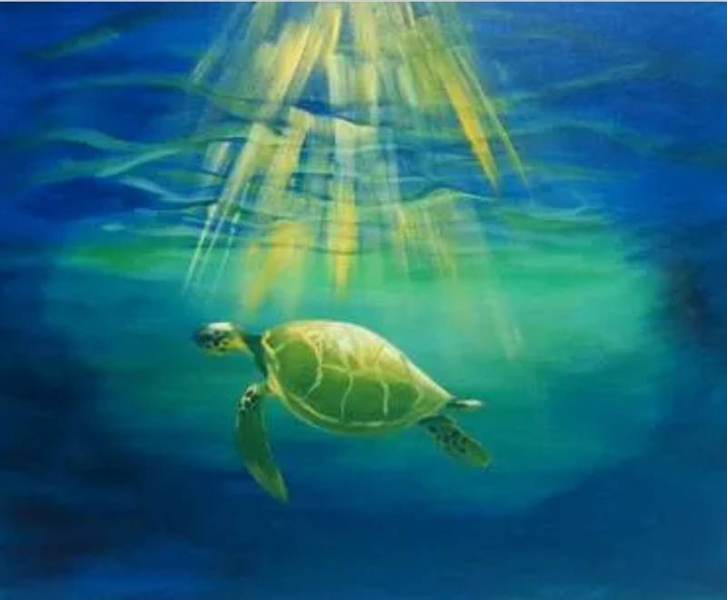 Paint Nite: Sea Turtle Serenity