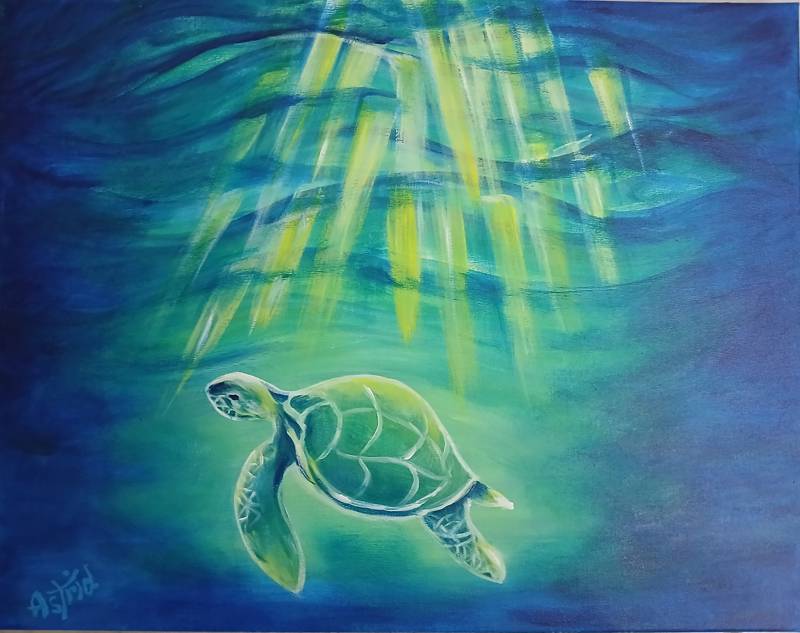 Paint Nite: Sea Turtle Serenity (SOLD OUT)