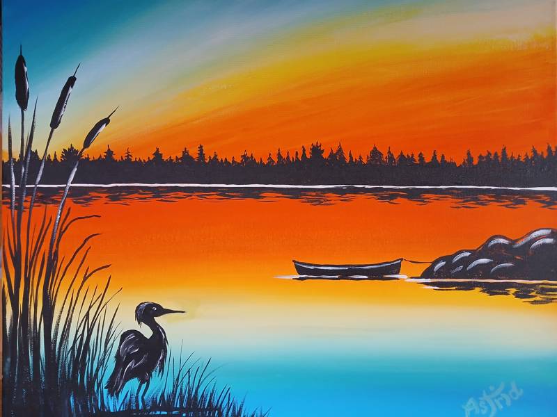 Paint Nite: Summer Glow