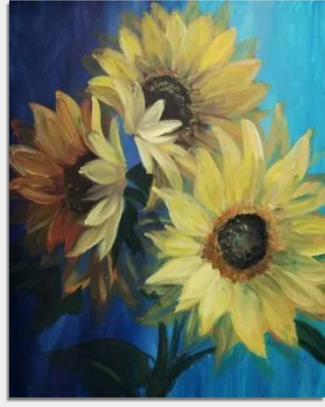 Paint Nite: Sunflowers in Bloom 