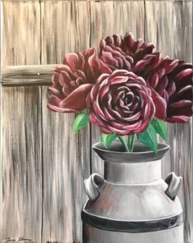 Paint Afternoon: Barnyard Bouquet 