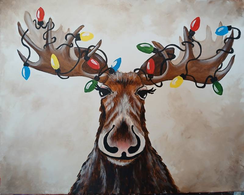 Paint Nite: Moosemas Lights