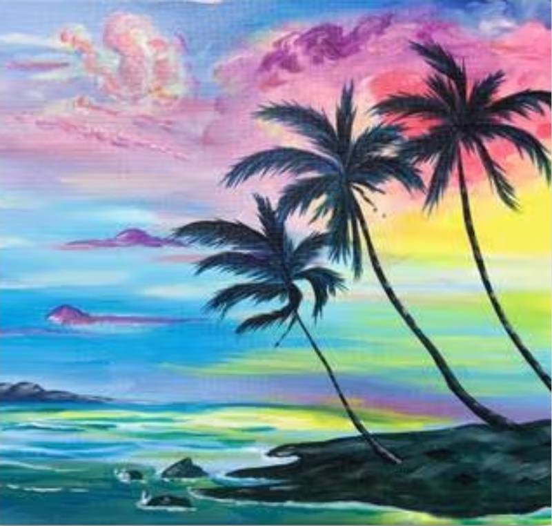 Paint Night: Palm Tree Daze