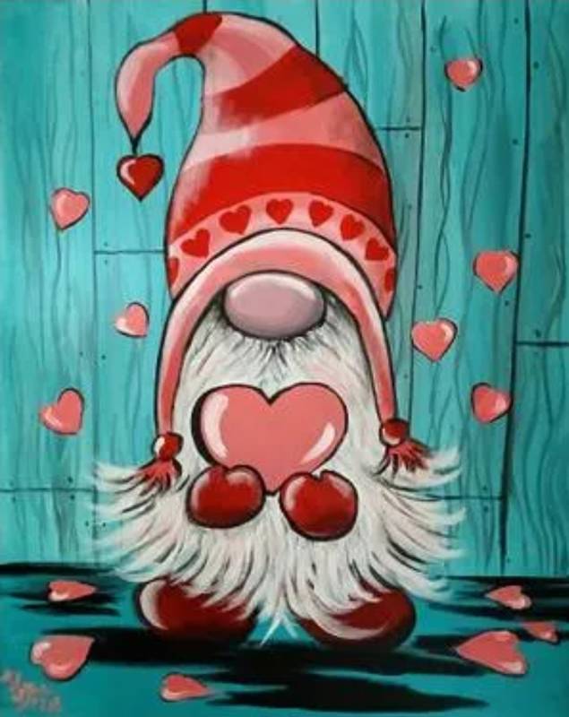 Paint Nite: Gnome is Where the Heart is