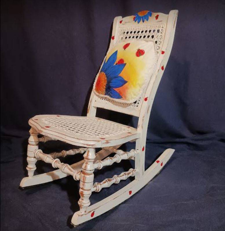 Child's Lady Bug Rocking Chair 